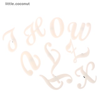 [little.coconut] กระเป๋ายาง ทรงโท้ท พิมพ์ลายตัวอักษรภาษาอังกฤษ สีขาว เหมาะกับเดินชายหาด DIY สําหรับตกแต่ง