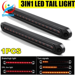 [Qunjiajia.th] ไฟเบรกท้าย LED 30 ดวง 12-24V 120LM สําหรับรถปิ๊กอัพ รถบรรทุก