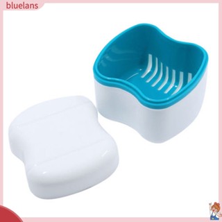 Blu ตะกร้าเก็บฟันปลอม ทําความสะอาดฟันปลอม เพื่อสุขภาพ