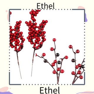 Ethel1 ช่อดอกสนประดิษฐ์ สําหรับตกแต่งต้นคริสต์มาส งานแต่งงาน