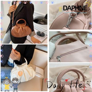 Daphne กระเป๋าถือ กระเป๋าสะพายไหล่ ใต้วงแขน หนัง PU แบบนิ่ม เข้ากับทุกการแต่งกาย สไตล์คลาสสิก สําหรับสตรี