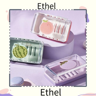 Ethel1 ที่วางสบู่ PP ระบายน้ําได้เอง คุณภาพสูง ทําความสะอาดง่าย สําหรับห้องครัว