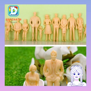 Diachath โมเดลฟิกเกอร์คน สเกล 1:25 30 50 DIY 20 ชิ้น