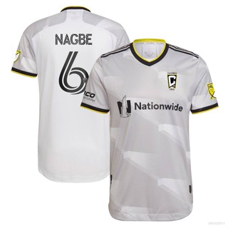 Ani 2022 MLS Darlington Nagbe Columbus Crew Jersey เสื้อยืดลําลอง แขนสั้น พลัสไซซ์ สําหรับผู้ชาย เหมาะกับการเล่นกีฬา