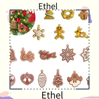 Ethel1 ของตกแต่งบ้าน ของขวัญคริสต์มาส DIY 6 11 ชิ้น