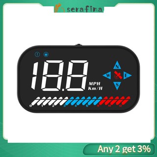 Rf รถ HUD จอแสดงผลหัวขึ้น ดิจิทัล Gps มาตรวัดความเร็ว เข็มทิศ หน้าจอ Hd สากล สําหรับยานพาหนะออฟโรดกลางแจ้ง