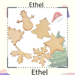 Ethel1 เครื่องประดับตกแต่งคริสต์มาส พร้อมรู DIY 50 ชิ้น ต่อชุด