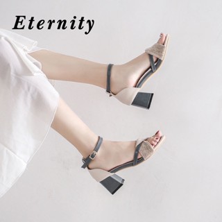 Eternity  รองเท้าส้นสูง ผู้หญิง รองเท้าส้นสูงผู้หญิง แฟชั่น  สตรีสวย Unique Chic Beautiful ทันสมัย B28G0WT 36Z230909