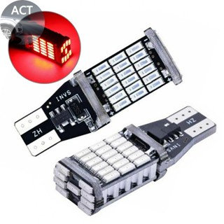 หลอดไฟถอยหลัง T15 Led 45SMD W16W 4014 6W 2 ชิ้น