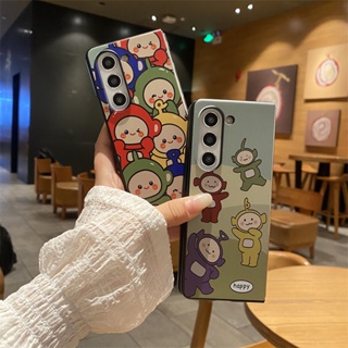 เคสโทรศัพท์มือถือ PC แข็ง กันกระแทก ลายการ์ตูน สําหรับ Samsung galaxy z FOLD5 fold 4 3 2 galaxy z Flip5 flip4 flip 3 2