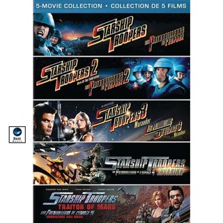 แผ่นดีวีดี หนังใหม่ Starship Troopers สงครามหมื่นขาล่าล้างจักรวาล ภาค 1-5 DVD Master เสียงไทย (เสียง ไทย/อังกฤษ | ซับ ไท