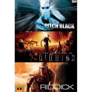 หนัง Bluray ออก ใหม่ Bluray Riddick ริดดิค ภาค 1-3 (เสียง ไทย/อังกฤษ | ซับ ไทย/อังกฤษ) Blu-ray บลูเรย์ หนังใหม่