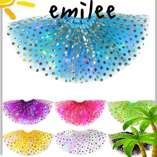 Emilee กระโปรงตูตู LED เด็ก Tulle เรืองแสง เจ้าหญิง กระโปรง สําหรับเด็กสาว