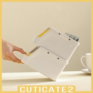 [Cuticate2] กล่องจัดเก็บเครื่องสําอาง สําหรับตู้กับข้าว เครื่องดื่ม