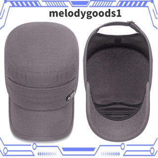 Melodygoods1 หมวกเบสบอลลําลอง ผ้าฝ้าย ระบายอากาศ ปรับได้ เหมาะกับฤดูใบไม้ผลิ ฤดูร้อน สําหรับผู้ชาย