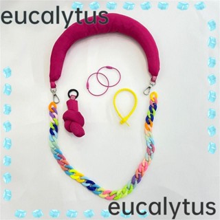 Eucalytus1 สายคล้องกระเป๋า สะพายไหล่ ปรับได้ แบบเปลี่ยน อุปกรณ์เสริม สําหรับเด็กผู้หญิง