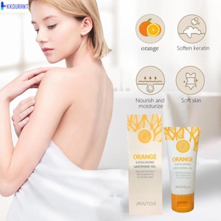 MINTOX Orange Exfoliating Gel Peeling Gel Moisturizing Whitening Cleaner สิวหัวดำครีมขัดผิวกาย 50ml KDURANT