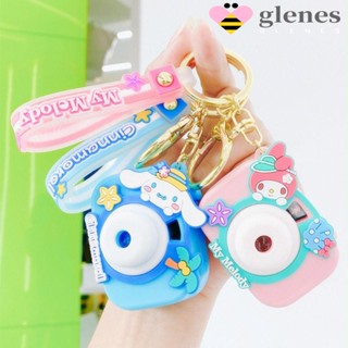 Glenes พวงกุญแจกล้อง รูป Cinnamoroll My Melody ของเล่นสําหรับเด็ก