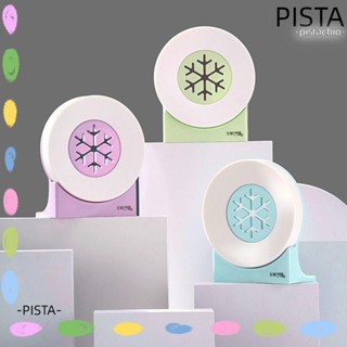 Pista ที่วางสบู่ ทรงกลม คุณภาพสูง สีแคนดี้ ติดผนังห้องน้ํา ห้องครัว ชั้นวางสบู่ ระบายน้ํา