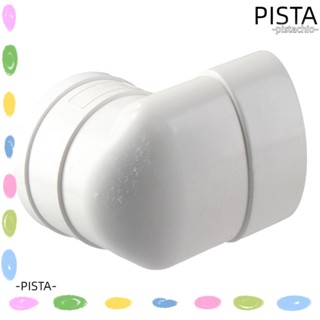 PISTA ข้อต่อท่อไอเสีย PVC ทรงกลม 90 องศา สีขาว สําหรับห้องครัว