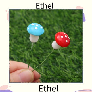 Ethel1 ตุ๊กตาเรซิ่น รูปเห็ด ขนาดเล็ก สําหรับตกแต่งสวน