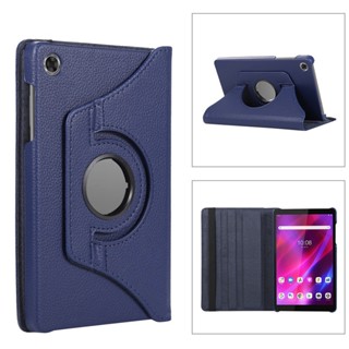 เคสแท็บเล็ตหนัง PU หมุนได้ 8 นิ้ว สําหรับ Lenovo Tab M8 4th Gen 2023 Lenovo TB-300XU TB-300FU