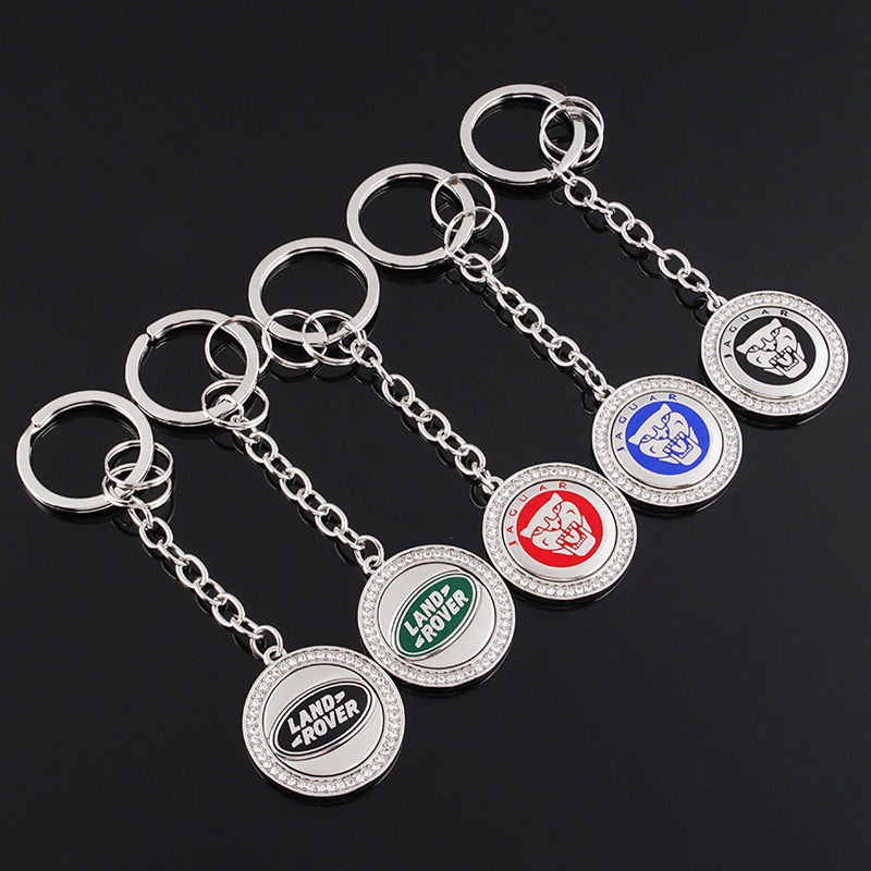 เพชรเคลือบ jaguar jaguar/land rover land rover โลโก้รถ โลโก้รถ พวงกุญแจโลหะ โลโก้รถ โลโก้รถ พวงกุญแจ
