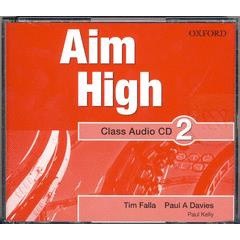 Bundanjai (หนังสือเรียนภาษาอังกฤษ Oxford) CD Aim High 2 : Class