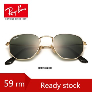 แว่นตากันแดด Ray ban หกเหลี่ยม สไตล์เรโทร สําหรับผู้ชาย และผู้หญิง