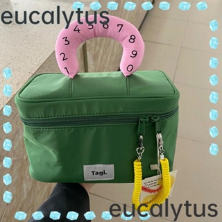 Eucalytus1 กระเป๋าเครื่องสําอาง กันน้ํา จุของได้เยอะ น่ารัก สําหรับเดินทาง