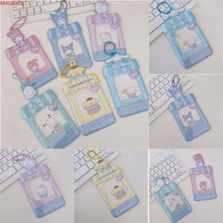 Maurice ซองใส่บัตร PVC ลายการ์ตูน Kuromi Pachacco Melody Kpop Star Cinnamonroll