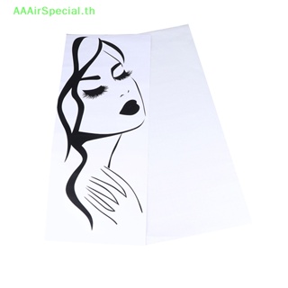 Aaairspecial สติกเกอร์ไวนิล รูปผู้หญิง สําหรับตกแต่งเล็บ ร้านเสริมสวย