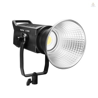 Funygame NiceFoto LV-2000B ไฟวิดีโอ LED 200W พลังงานสูง 5600K±200K หรี่ความร้อนได้ CRI96+ TLCI97 72700LUX พร้อมเมาท์โบเวน 6 FX