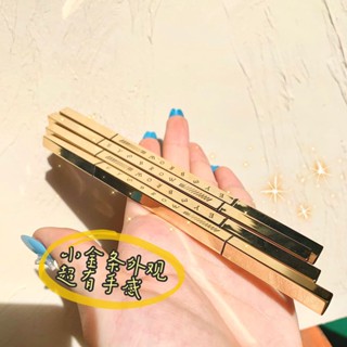 Spot# xixi small gold stripe extremely fine triangle double-headed eyebrow pencil natural brown lasting non-discoloration non-dizzy beginner TikTok 8jj