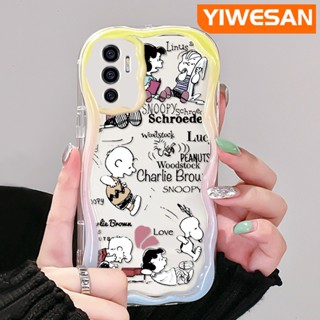 เคสโทรศัพท์มือถือ ซิลิกาใส แบบนิ่ม ลายสนูปปี้ กันกระแทก สําหรับ VIVO V23E 4G V23E 5G V23 Pro V23i 5G S12 5G Y75