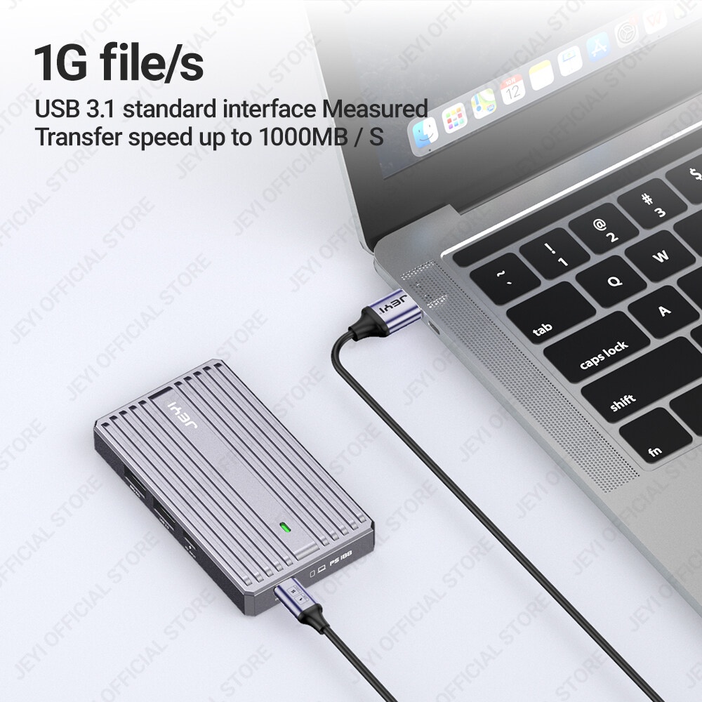 Jeyi สายชาร์จ USB A เป็น Type C 60W 10Gbps ชาร์จเร็ว - รูปที่ 2
