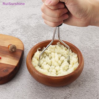 Ruisurshine ใหม่ เครื่องบดมันฝรั่ง สเตนเลส 304 แบบกดแมนนวล