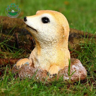 [Whcart] รูปปั้น Meerkat แปลกใหม่ สําหรับตกแต่งบ้าน สวน บ้านใหม่ ของขวัญพิธีขึ้นบ้านใหม่