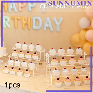 [Sunnimix] ชั้นวางของอะคริลิค 3 ชั้น สําหรับโมเดลฟิกเกอร์ เครื่องสําอาง