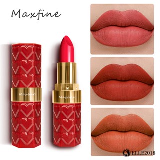 MAXFINE เซ็ตลิปสติก 18 สี เนื้อแมท เนื้อไม่ติดถ้วย ลิปสติกไม่ลบเลือน 【elle20181_th】