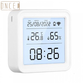 【ONCEMOREAGAIN】Smart Wireless Temperature Humidity Sensor for Efficient Energy Management