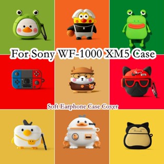 【imamura】เคสหูฟัง แบบนิ่ม ลายการ์ตูน สําหรับ Sony WF-1000 XM5 WF-1000 XM5