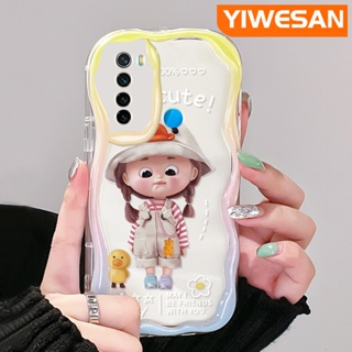 เคสโทรศัพท์มือถือแบบนิ่ม ใส ลายการ์ตูนเป็ดน้อยน่ารัก สีสันสดใส สําหรับ Xiaomi Redmi Note 8 Note 8T Note 9