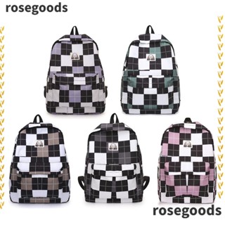 Rosegoods1 กระเป๋านักเรียน กระเป๋าสะพายไหล่ ความจุสูง สําหรับเด็กผู้หญิง