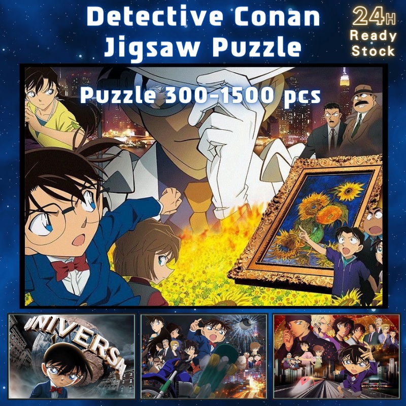📣พร้อมส่ง📣【Detective Conan】jigsaw puzzle-จิ๊กซอว์-300-1000-ชิ้น- ชิ้นของเด็ก จิ๊กซอว์ไม้ 1000 ชิ้น จิ๊กซอว์ 1000 ชิ้นสำหรับผู้ใหญ่ จิ๊กซอ จิ๊กซอว์ 500 ชิ้น🧩6 จิ๊กซอว์ 1000 ชิ้น สำหรับ ผู้ใหญ่ ตัวต่อจิ๊กซอว์ จิ๊กซอว์ การ์ตูน