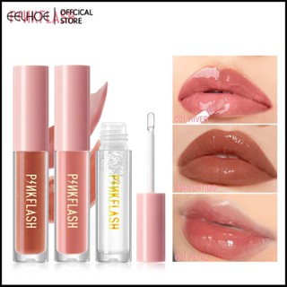 Pinkflash Ohmygloss ลิปกลอส มอยซ์เจอไรเซอร์ Shine Shimmer ลิปสติก Plumping Lip Tint ลิปทินท์ -eelhoe