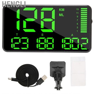 Hengli HUD Display  Car 2 Security Alarm Black for Automobile