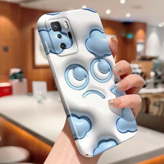 เคสโทรศัพท์มือถือแบบแข็ง ลายก้อนเมฆ ดาวเคราะห์ สไตล์สามมิติ สําหรับ Xiaomi Poco M3 Pro M5 X4 GT Redmi K30 K40 Pro Note 9T 10 11 11s