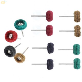 【VARSTR】Nylon Buffing Abrasive Brush Drill Brush Set Efficient Polishing Brush