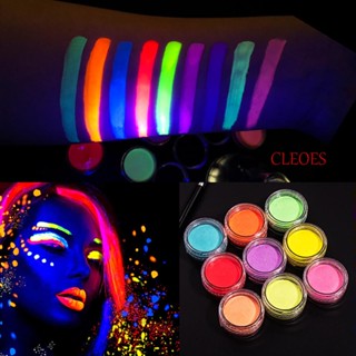 Cleoes อายไลเนอร์ เรืองแสง 21 สี กันเปื้อน แสงสีดํา UV ตอบสนองต่อการแต่งหน้า